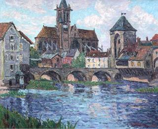 View of Moret