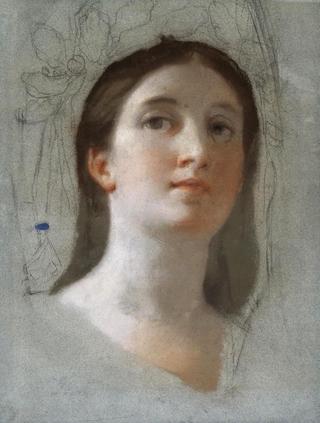 Study of a Female Head