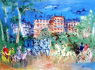 Carriages and Horsemen