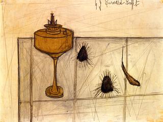 Gas Lamp and Sea Urchins