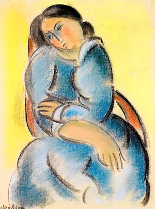 Young Woman in an Armchair