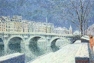 Pont Neuf, Winter