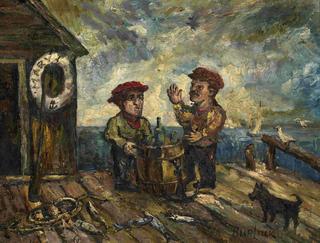 Drinking Fishermen