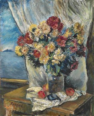 Flowers by the Sea
