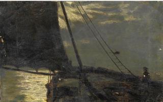 Boat in the Moonlight