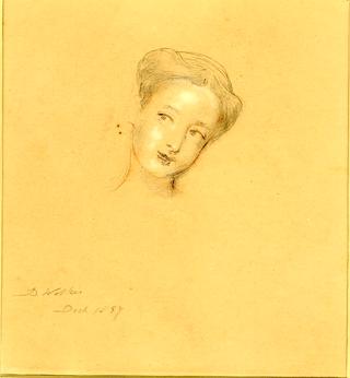 《第一只耳环》绘画习作