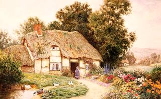 A Cottage by a Duck Pond