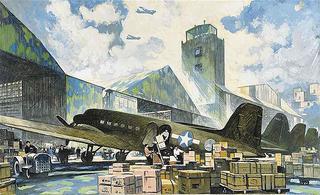 Airmen Loading Freight