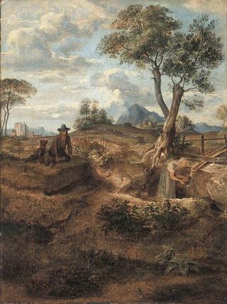 Watering Place in the Countryside