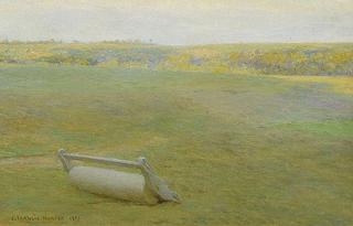 The Roller on a Quiet Prairie
