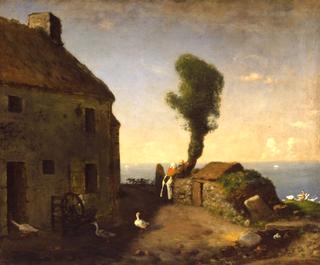 Le bout du village de Gruchy (The End of the Village of Gruchy)