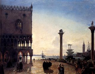 Piazza San Marco by Moonlight