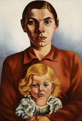 Young Mother and Child