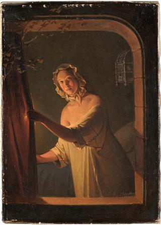 Girl with Candle