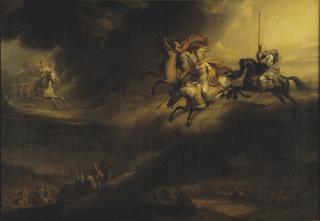 Valkyries Riding into Battle
