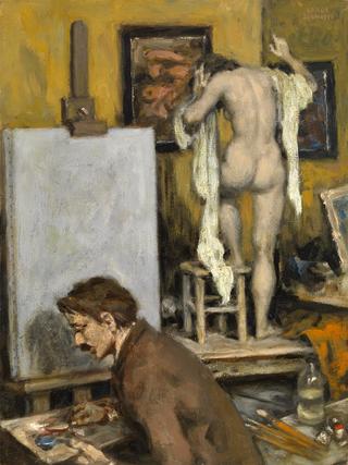 The Artist in his Studio