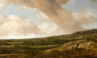 Landscape with a Huntsman