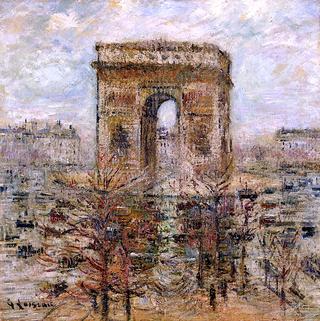 The Arc de Troimphe, Place de l'Étoile