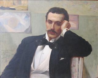 Portrait of Enrique del Campo