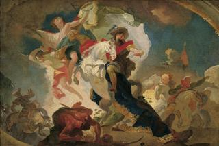 Victory of Saint James of Compostela over the Saracens in the Battle of Clavigo
