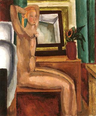 Seated Female Nude