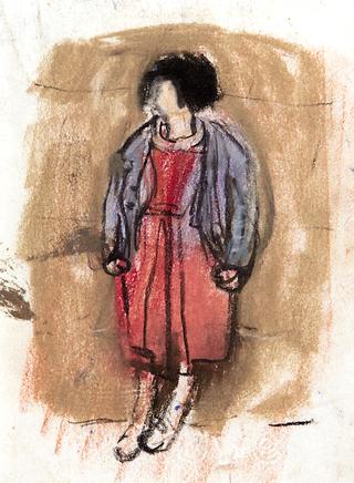 Girl in a Red Dress