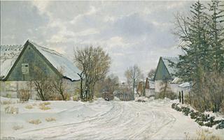 Street in the Snow