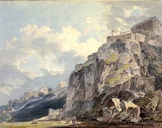 Edinburgh, the Castle rock