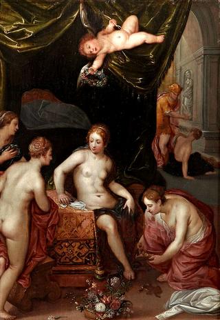 Herse and her Sisters with Mercury