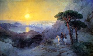 Pushkin on Mount Ai Petri at Sunrise