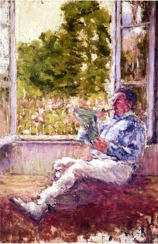 Man Seated by a Window