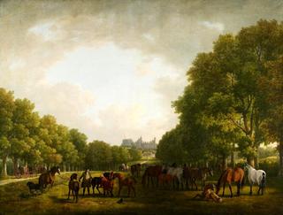 The Duke of Cumberland Visiting his Stud