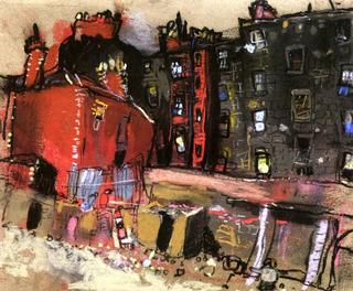 Glasgow Tenement and Back Court