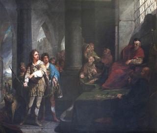 John de Warenne Giving Answer to the King's Justices on the Enforcement of the Statute of Quo Warran