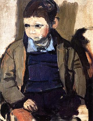 Boy in a Blue Jersey