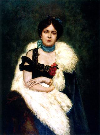 Portrait of Anna Svedomskaya
