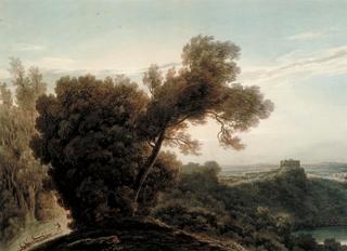 Lake of Albano and Castel Gandolfo