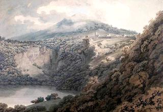 Lake And Town of Nemi