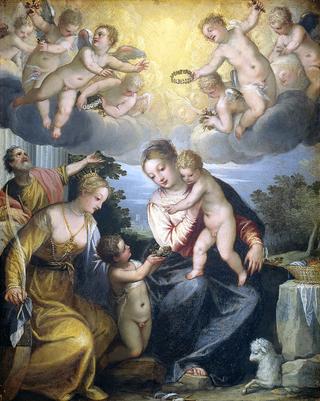 The Virgin and Child with St. John the Baptist and St. Catherine