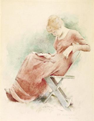 Young Woman Reading