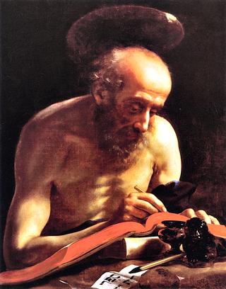 Saint Jerome Writing