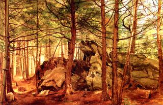 Study in a Hemlock Wood