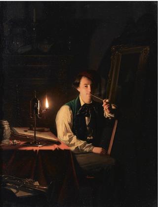 The Artist in His Studio