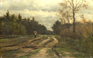 Country Road near Laren, (Province of North Holland)