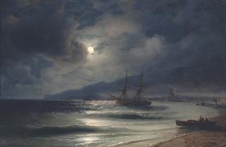 The Seashore at Night