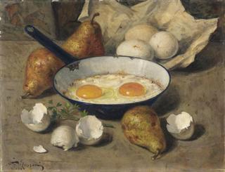 Still Life with Eggs and Pears