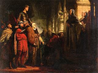 1513年威廉·范·塞夫廷根爵士凯旋返回多斯特修道院