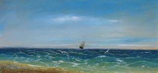 Sailing Ship at Sea
