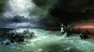 Jews Crossing the Red Sea