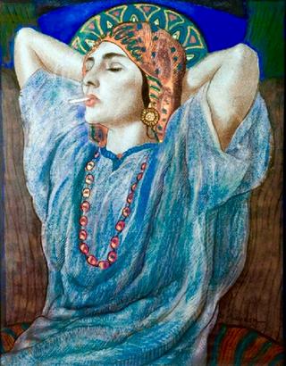 Femme à la cigarette